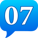 numero 7 icon