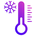 temperatura fría icon