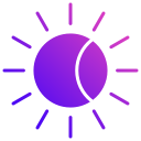 eclipse solar icon