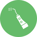 irrigador dental icon