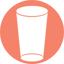 vaso de agua icon