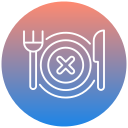 sin comida icon