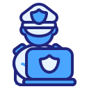 la seguridad cibernética icon