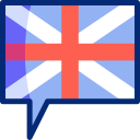 idioma en inglés icon