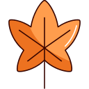 hoja de otoño icon