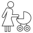 carrito de bebe icon