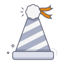 sombrero de fiesta icon