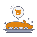 carne de porco 