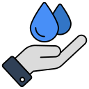 gotas de agua icon