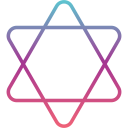 hexagrama icon