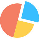 gráfico de torta icon