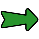 flecha correcta icon