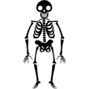 Smiling skeleton 