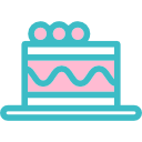 pastel de boda icon