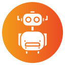 asistente robot icon