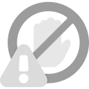 restricción icon