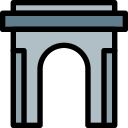 arco del triunfo icon