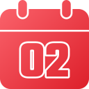 fecha del calendario icon