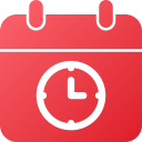 hora y calendario icon