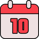 fecha del calendario icon