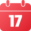 fecha del calendario icon