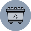 tacho de reciclaje icon