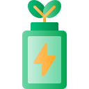 batería ecológica icon