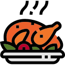 pavo asado icon