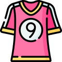 camiseta de fútbol icon