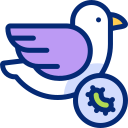 pájaro animated icon