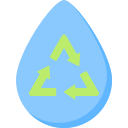 reciclagem de água icon