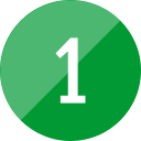 numero 1 icon