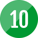 numero 10 icon