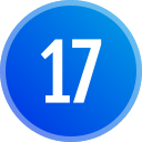 número 17 icon