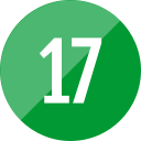 número 17 icon