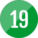 número 19 icon