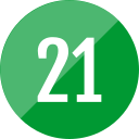 número 21 icon