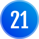 número 21 icon