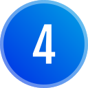 número 4 icon