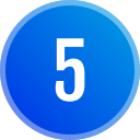 número 5 icon