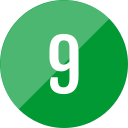 número 9 icon