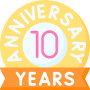 10 años