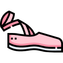 Ballet pointe shoe icon