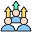 crecimiento de empleados icon