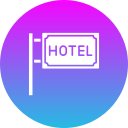 señal de hotel icon