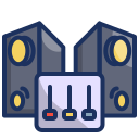 sistema de sonido icon