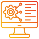 sistema informático icon