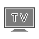 monitor de televisión icon