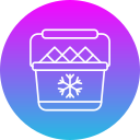 cubeta de hielo icon