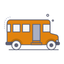 autobús escolar icon